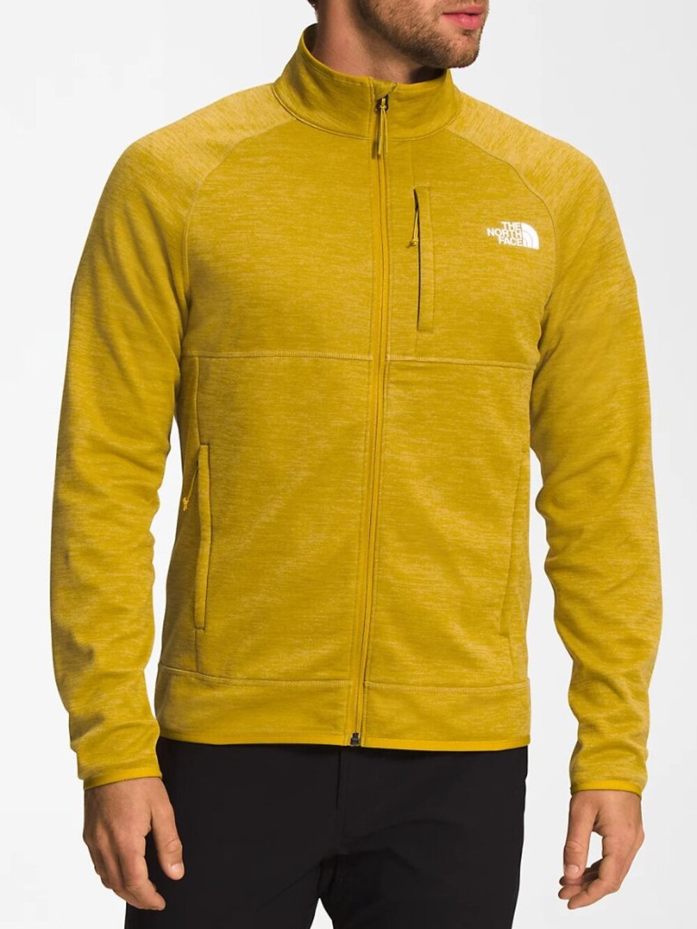 The North Face Men’s Canyonlands Full Zip Fleece Jacket sz Large Golden